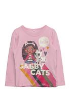 Nmfamira Gabby Ls Top Vde Tops T-shirts Long-sleeved T-shirts Pink Nam...