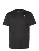 Men’s Performance Tee Sport T-shirts Short-sleeved Black RS Sports