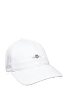 Unisex. Shield Cap Accessories Headwear Caps White GANT