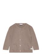 Cello - Cardigan Tops Knitwear Cardigans Brown Hust & Claire