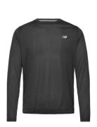 Athletics Long Sleeve Sport T-shirts Long-sleeved Black New Balance