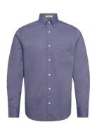 Reg Classic Oxford Shirt Tops Shirts Casual Blue GANT