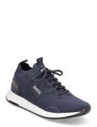 Titanium_Runn_Knst_N Låga Sneakers Blue BOSS
