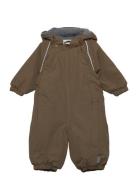 Mikk-line Nylon Baby Suit - Solid Khaki Green