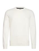 Onsrex Life Reg 12 Crew Knit Tops Knitwear Round Necks White ONLY & SO...