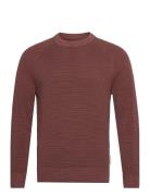 Pullovers Long Sleeve Tops Knitwear Round Necks Brown Marc O'Polo