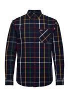 Tjm Reg Check Flannel Shirt Tops Shirts Casual Navy Tommy Jeans