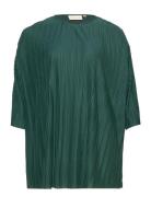Wa-Scarlet Tops Blouses Long-sleeved Green Wasabiconcept