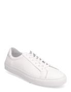 Classic Sneaker -Grained Leather Låga Sneakers White S.T. VALENTIN