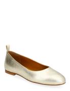 Ballerina Ballerinaskor Ballerinas Gold Billi Bi