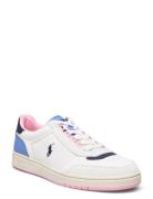 Court Sport Leather-Suede Sneaker Låga Sneakers White Polo Ralph Laure...