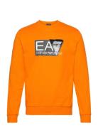 Sweatshirts Tops Sweat-shirts & Hoodies Sweat-shirts Orange EA7