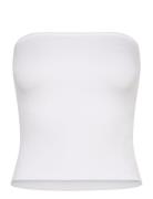 Super Stretch Tube Top Tops T-shirts & Tops Sleeveless White Gina Tric...