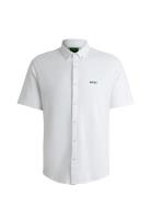 B_Motion_S Tops Shirts Short-sleeved White BOSS