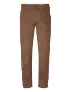 Selected Homme Slh196-Straight Miles Cord Pant W Noos Brun