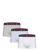 GANT Shield Stripe Trunk 3-Pack Blå