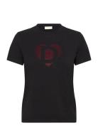 D Cor Tops T-shirts & Tops Short-sleeved Black Desigual