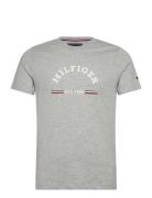 Tommy Hilfiger Rwb Arch Gs Tee Grå