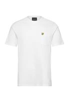 Lyle & Scott Pocket T-Shirt Vit