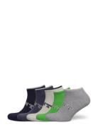 Sneaker Socks 5-Pack Sockor Strumpor Grey GANT