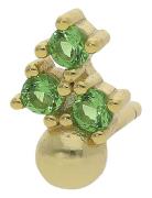 Theresa Accessories Jewellery Earrings Studs Green Nuni Copenhagen