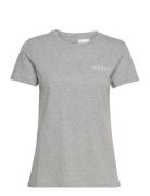 2Nd Beryl Tops T-shirts & Tops Short-sleeved Grey 2NDDAY