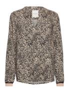 Addispw Bl Tops Blouses Long-sleeved Multi/patterned Part Two