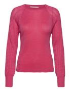 Onlalma Zl L/S Pull Glitter Cc Knt Tops Knitwear Jumpers Pink ONLY