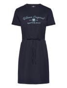 Vin T-Shirt Dress Maika Women Kort Klänning Navy VINSON