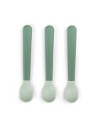 Foodie Easy-Grip Baby Spoon 3-Pack Green Home Meal Time Cutlery Green ...