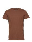 Jermane Tops T-shirts Short-sleeved Brown Matinique