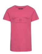 Vin T-Shirt Malouise Jr. Girl Tops T-shirts Short-sleeved Pink VINSON