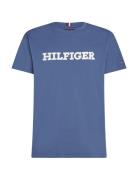 Tommy Hilfiger Twill Embroidery Monotype Tee Blå