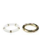Pckunna J 2-Pack Bracelet Accessories Jewellery Bracelets Bangles Gold...