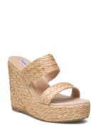 Sunflower Sandal Sandalette Med Klack Espadrilles Beige Steve Madden