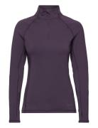 Borg Midlayer Sport Sweat-shirts & Hoodies Fleeces & Midlayers Purple ...