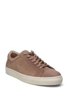 Biaajay 2.0 Oily Suede Låga Sneakers Brown Bianco