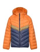 Jacket W. Hood - Quilted Fodrad Jacka Multi/patterned Color Kids