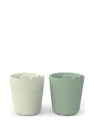 Kiddish Mini Mug 2-Pack Croco Home Meal Time Cups & Mugs Cups Green D ...