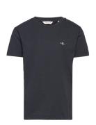 GANT Shield Ss T-Shirt Svart