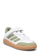 Courtblock El C Låga Sneakers Green Adidas Sportswear