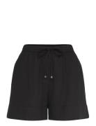 Fluid Tie Shorts Bottoms Shorts Casual Shorts Black Mango
