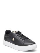 Elevated Essent Sneaker Monogram Låga Sneakers Black Tommy Hilfiger