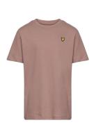Classic T-Shirt Tops T-shirts Short-sleeved Pink Lyle & Scott Junior