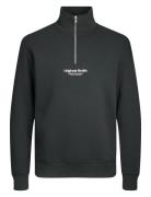 Jack & J S Jorvesterbro Sweat Quarter Zip Hn Noos Svart