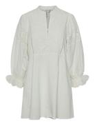 Yaspio Ls Dress S. Kort Klänning White YAS