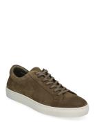 Biaajay 2.0 Oily Suede Låga Sneakers Khaki Green Bianco