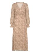 Desteny - Dress Knälång Klänning Beige Claire Woman