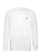 Polo Ralph Lauren Classic Fit Jersey Long-Sleeve T-Shirt Vit