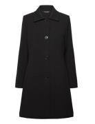 Crepe Coat Tunn Rock Black Lauren Ralph Lauren